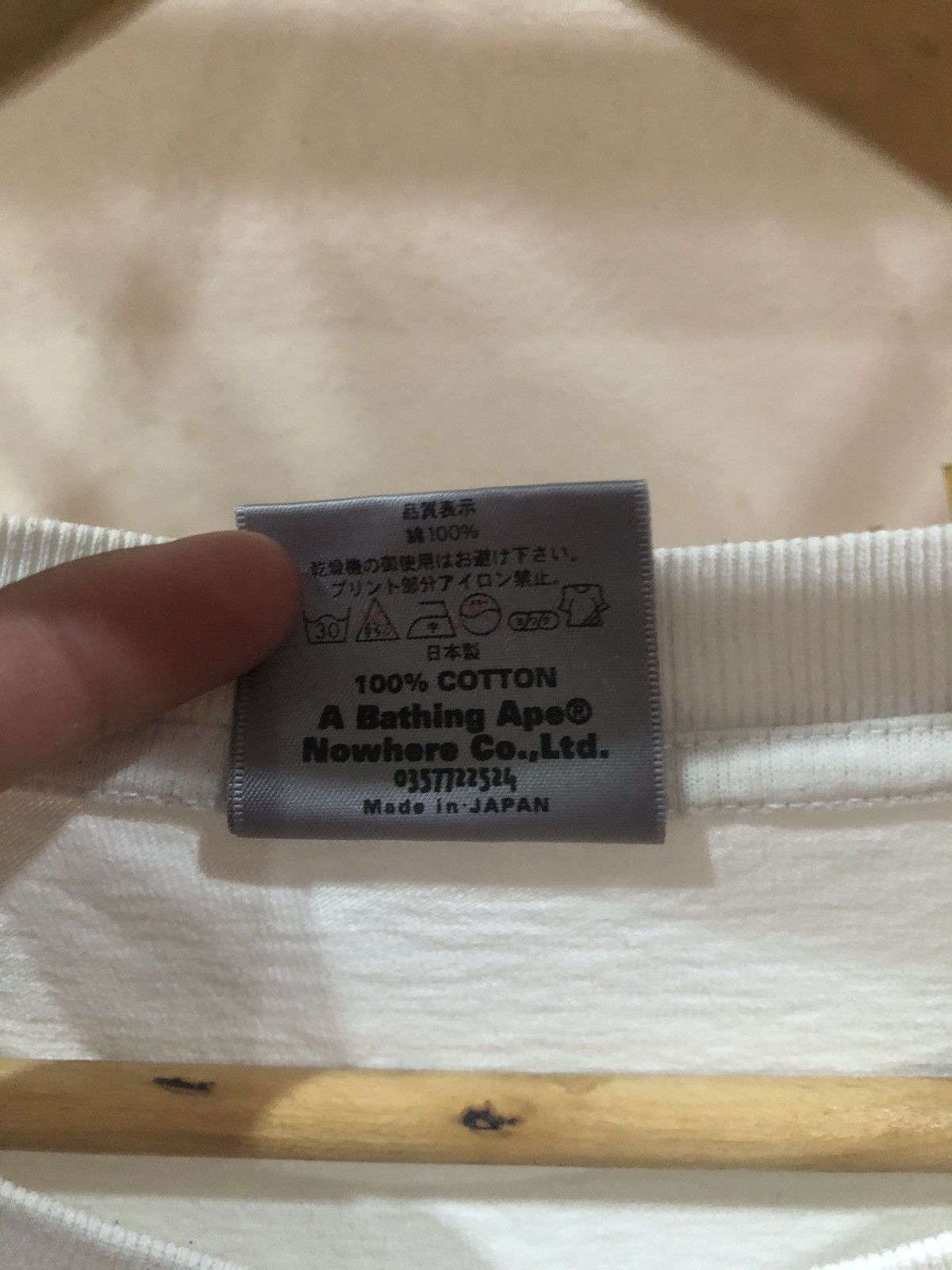 Bape OG Vintage 2000' Nigo Era BAPE Rainbow A Bathing Ape Tee Size US L / EU 52-54 / 3 - 6 Thumbnail