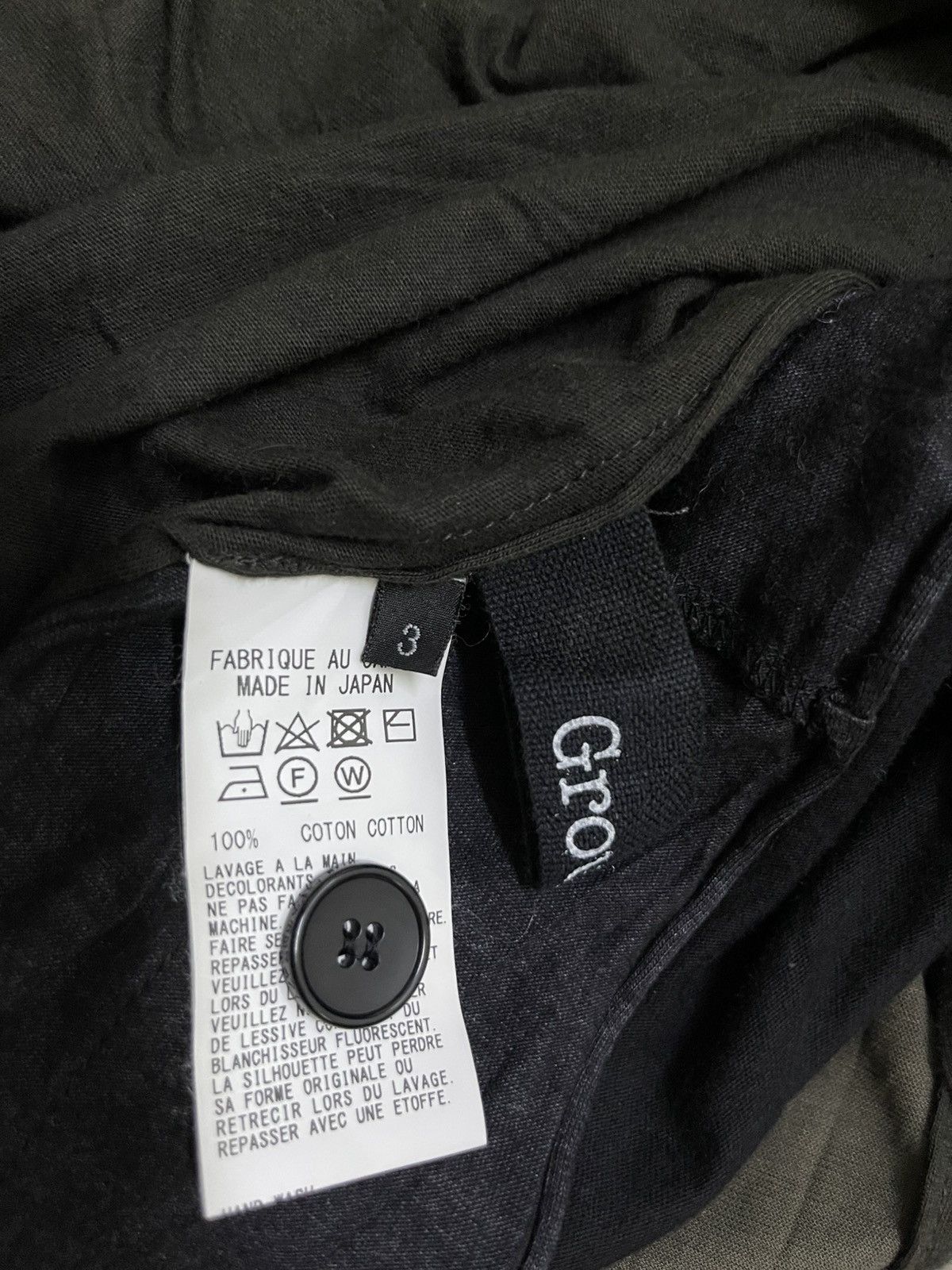 Yojhy Yamamoto x Ground’Y Long Cardigan Coat Size 3