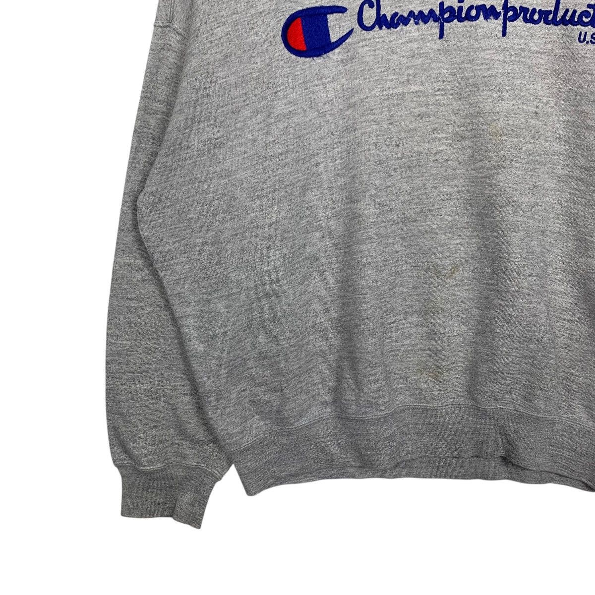 Champion CHAMPION PRODUCTS Embroidery Big Logo Sweatshirt #1700-C76 Size US L / EU 52-54 / 3 - 3 Thumbnail