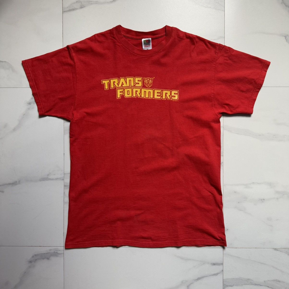 Fruit Of The Loom × Transformers × Vintage Vintage ‘99 Transformers Distressed T-Shirt Size US XL / EU 56 / 4 - 2 Thumbnail