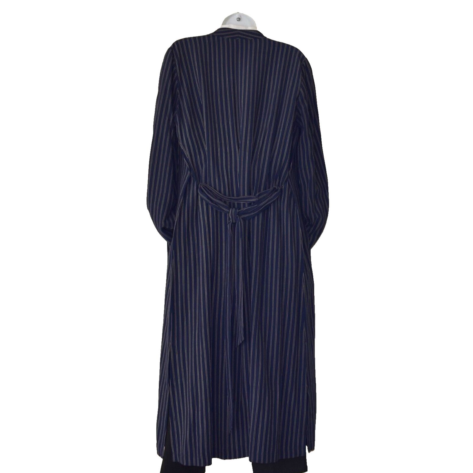 Eileen Fisher EILEEN FISHER Midnight Blue Belted Kimono Jacket Size S $358 Size S / US 4 / IT 40 - 2 Thumbnail