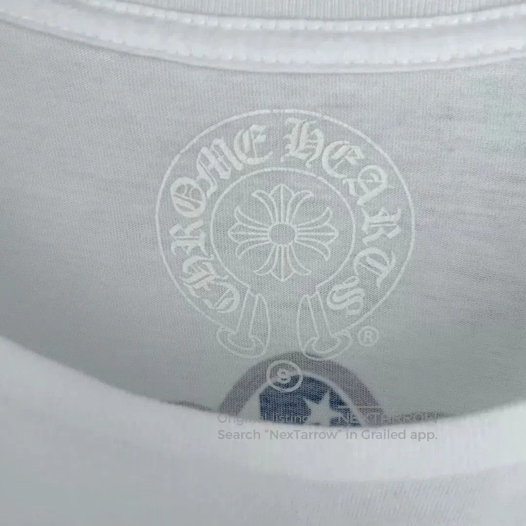 Chrome Hearts Chrome Hearts White Cross Scroll Short Sleeve. Size US S / EU 44-46 / 1 - 6 Thumbnail