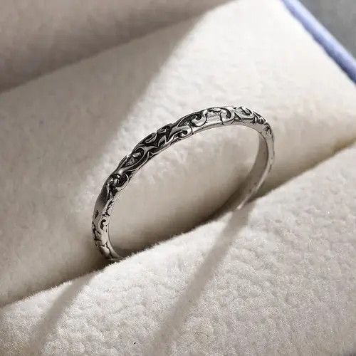 Other Retro Thin Round Ring Size ONE SIZE - 1 Thumbnail