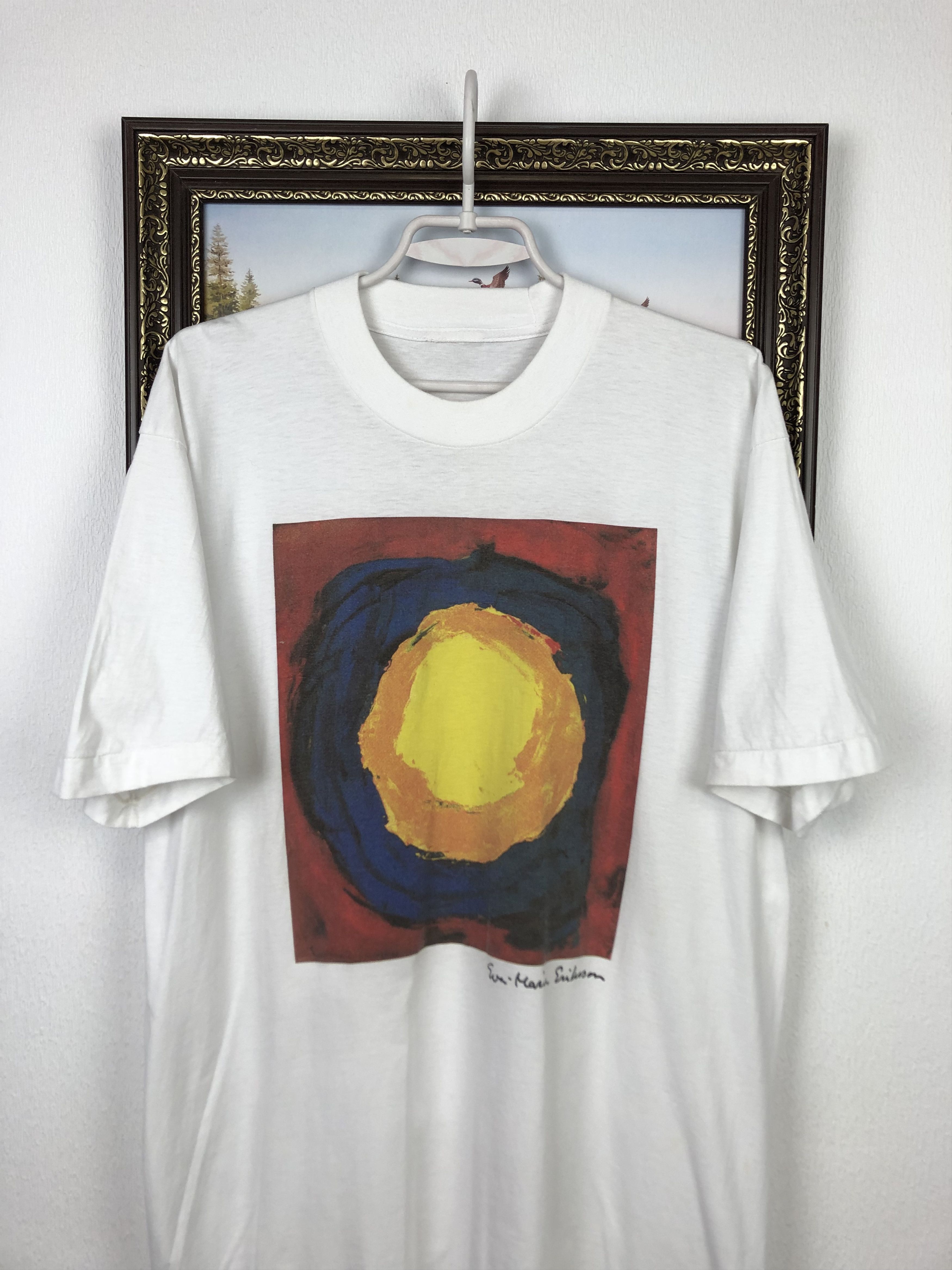 Vintage Vintage Paint Art Shirt Tee Rare Hype Over Print Mens Size US M / EU 48-50 / 2 - 2 Thumbnail