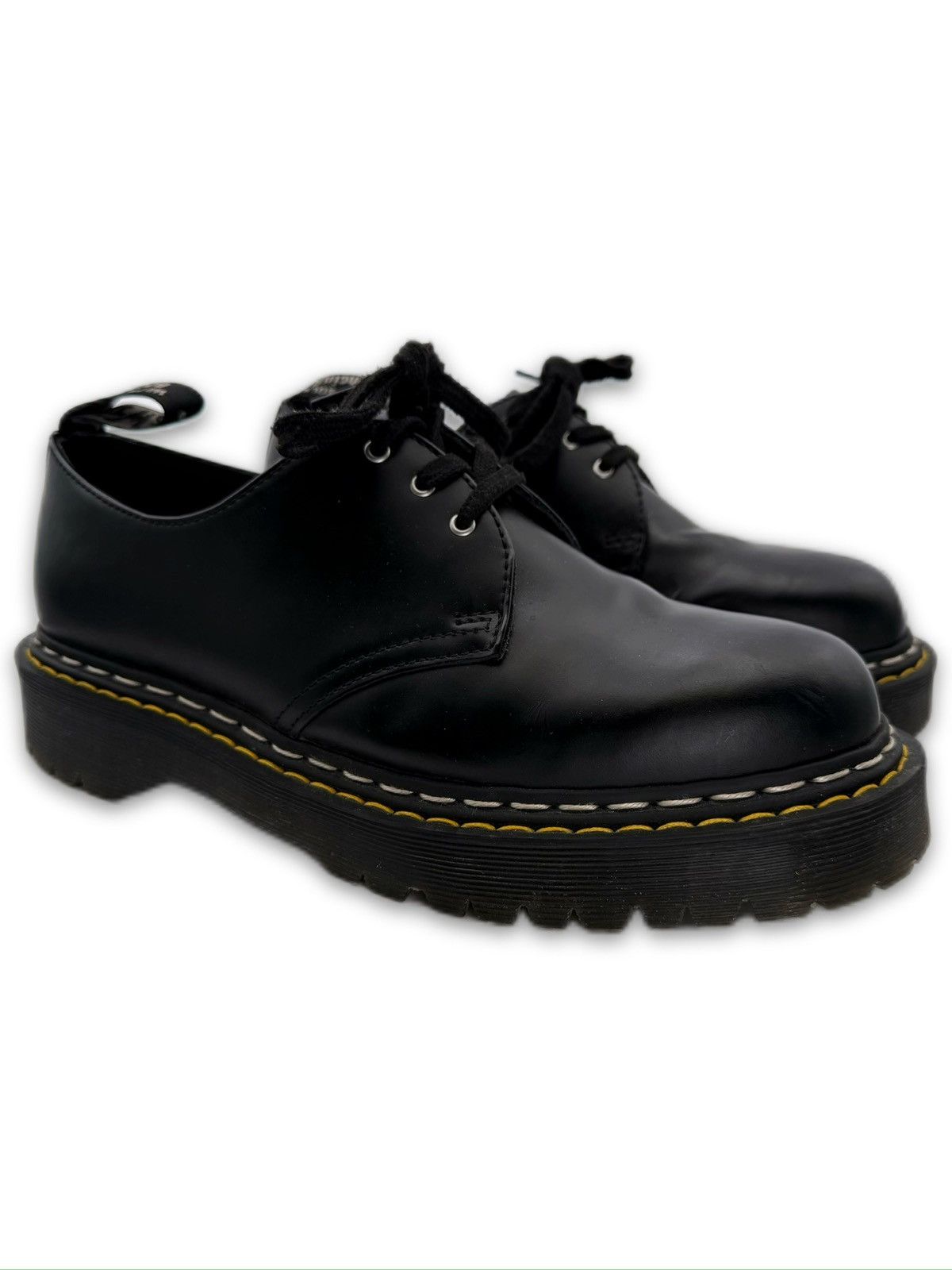 Dr Martens Mothers Tears 1461 Leather Mule Shoess Shoes in Black, Men's (Size 10)