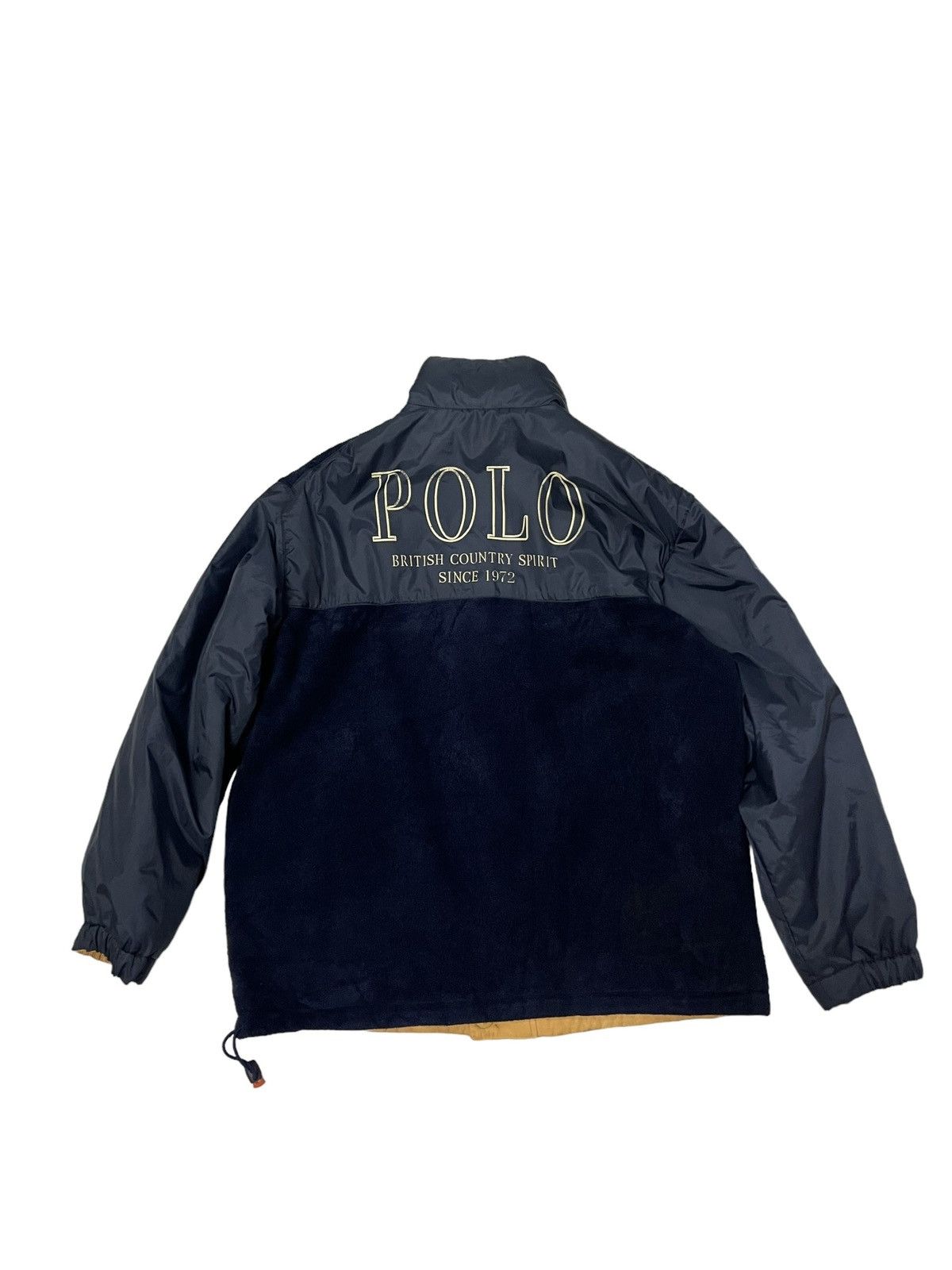 Vintage POLO BIG LOGO REVERSIBLE JACKET Size US L / EU 52-54 / 3 - 3 Thumbnail