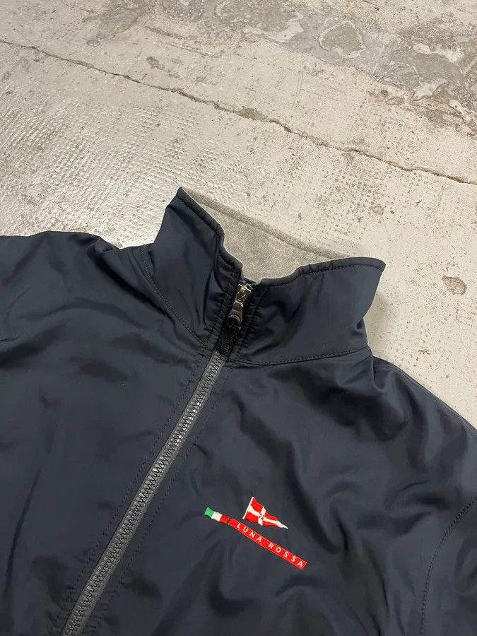 Prada 2000s Luna Rossa Fleece Lining Navy Jacket Size US M / EU 48-50 / 2 - 5 Thumbnail