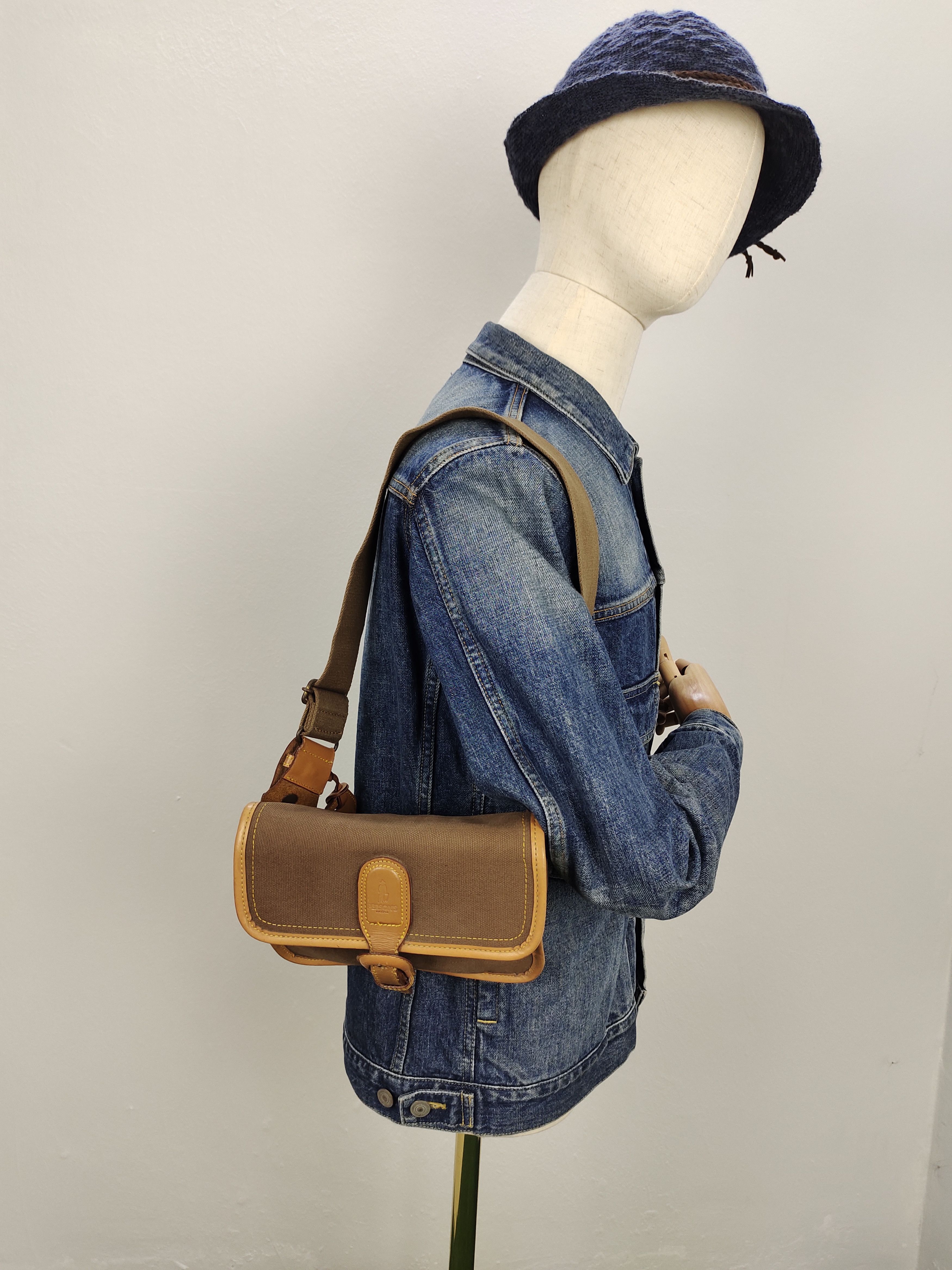 PERSON'S Vintage Persons Japan Canvas Cotton Shoulder Bag Size ONE SIZE - 1 Thumbnail