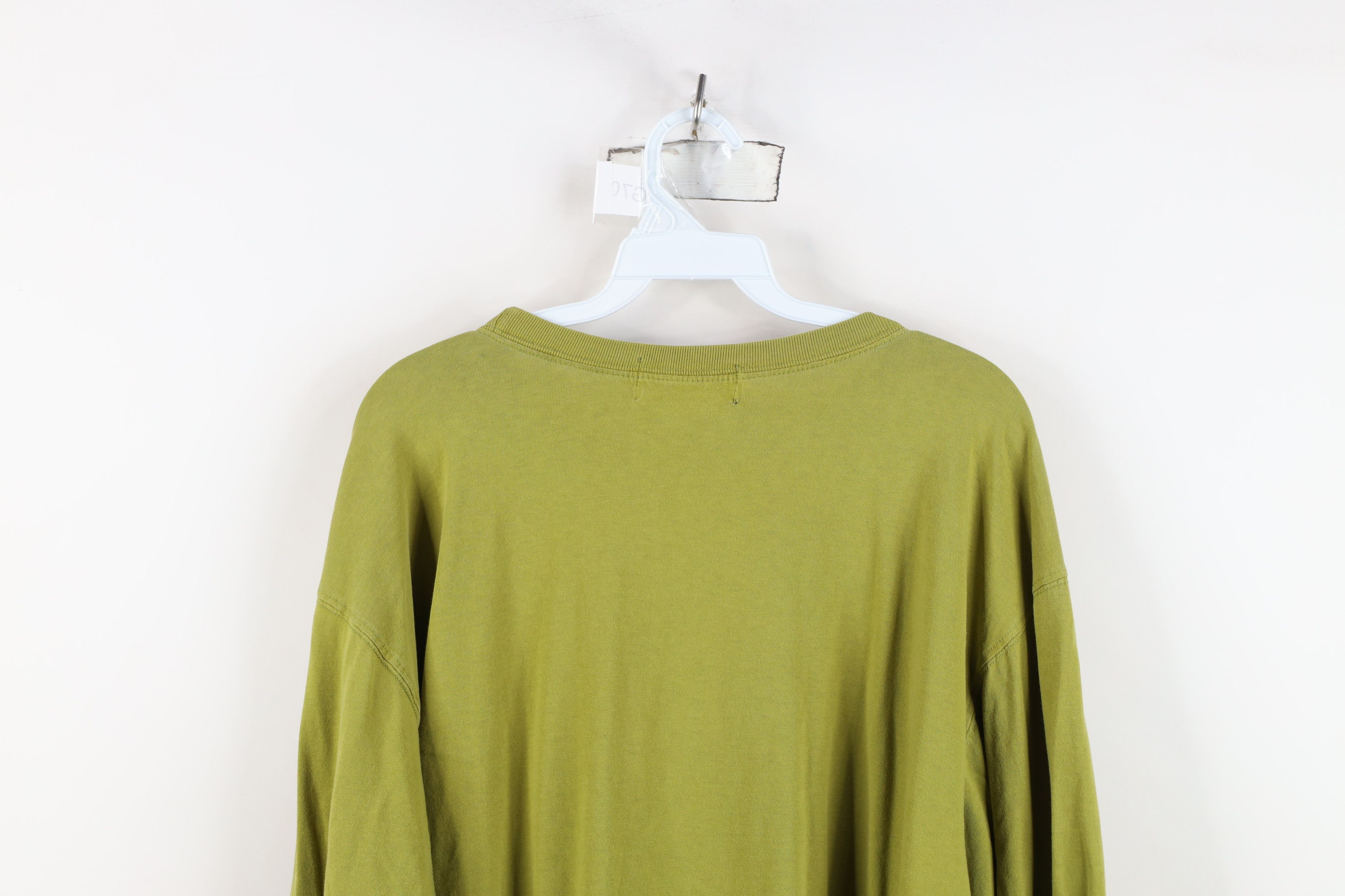 Eddie Bauer Vintage 90s Eddie Bauer Blank Cotton Long Sleeve T-Shirt Size US L / EU 52-54 / 3 - 14 Thumbnail