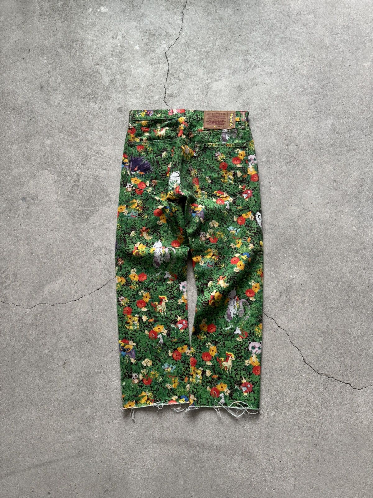 Levi's × Pokemon Levi’s x Pokemon Denim Jeans Size US 30 / EU 46 - 2 Thumbnail