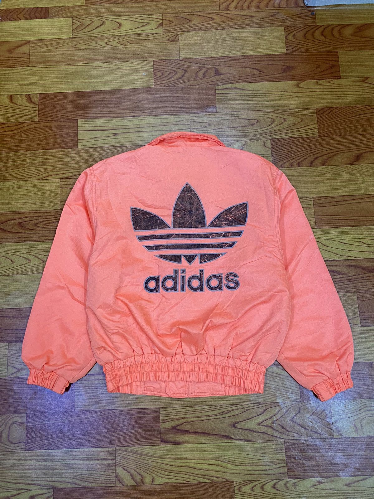 Adidas × Vintage Vintage Adidas Big Logo Jacket Size US S / EU 44-46 / 1 - 1 Thumbnail