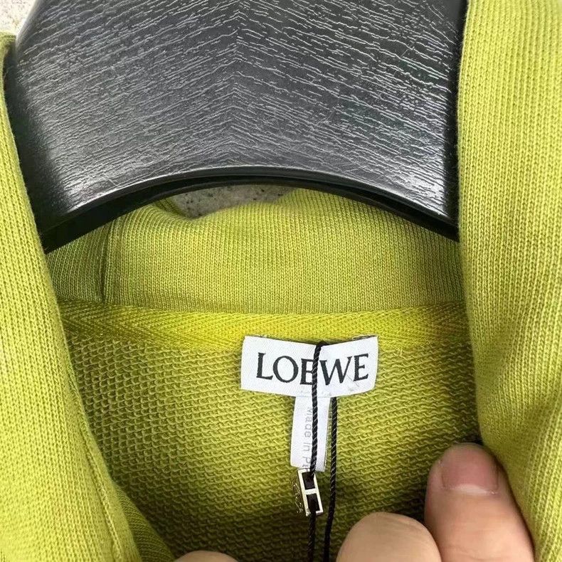Loewe loewe Stitched leather patch short hoodie 2506-Nextarrow Size US XS / EU 42 / 0 - 2 Thumbnail