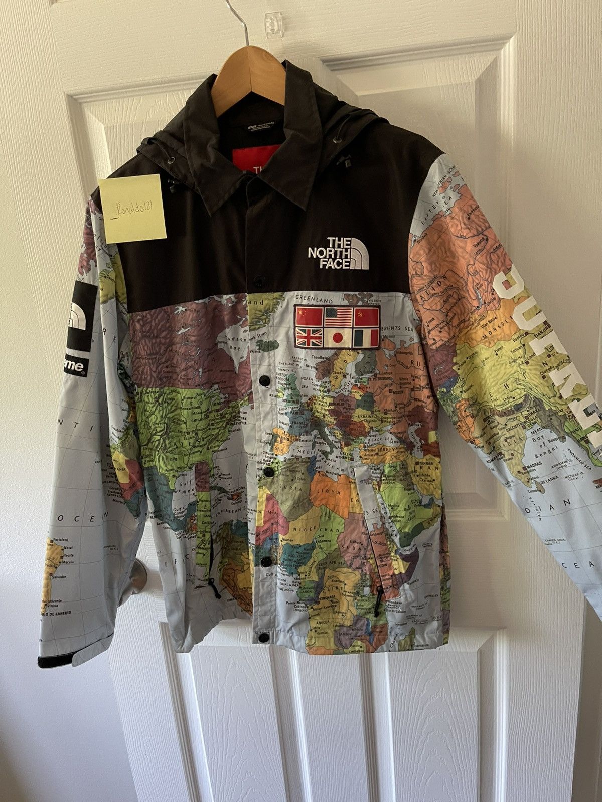Supreme × The North Face The North Face x Supreme SS14 Atlas Maps Jacket Size US S / EU 44-46 / 1 - 3 Thumbnail