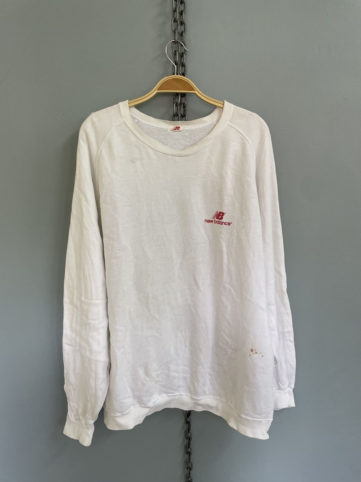 New Balance Vintage 90s New Balance Yoshinogawa Marathon sweatshirt Size US XL / EU 56 / 4 - 2 Thumbnail