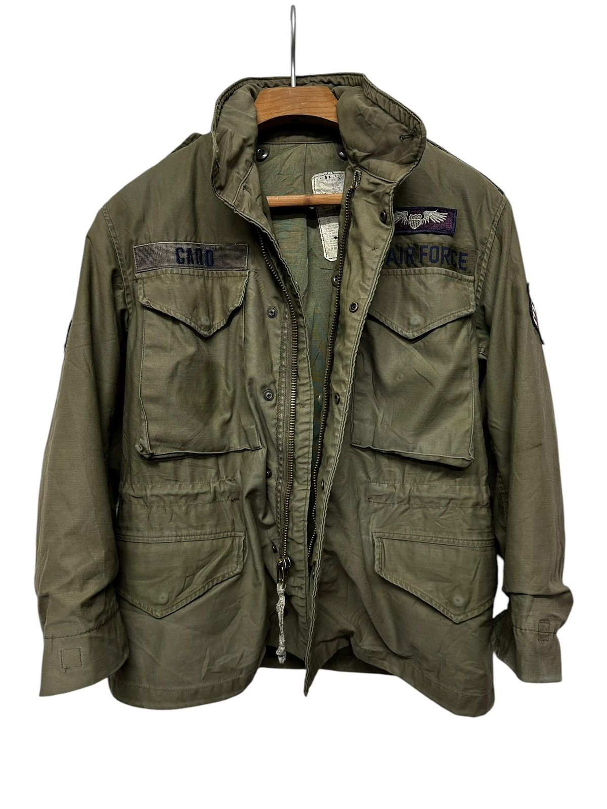 True Vintage M65 Field Jacket Scovill Zipper