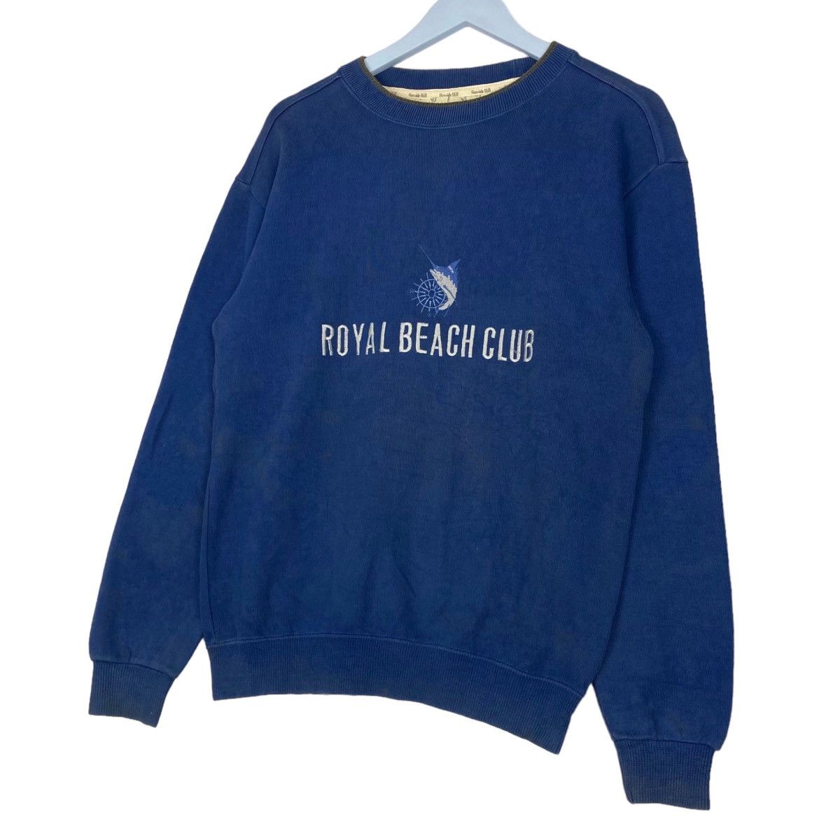 Vintage Vintage Bayside Hill Royal Beach Club Crewneck Sweatshirt Size US M / EU 48-50 / 2 - 2 Thumbnail