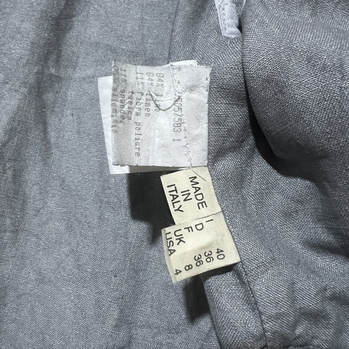 Mandarina Duck Technical Aluminum Linen Hooded Jacket Arcteryx Gorp Style Size US XXS / EU 40 - 12 Thumbnail