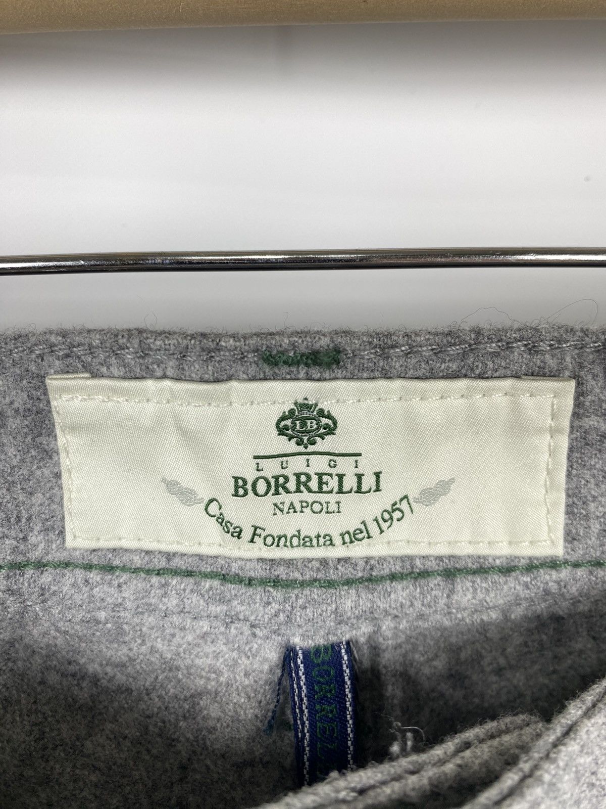 Luigi Borrelli Luigi Borrelli Camerelle Pantalone Pants Cotton-Polyester 34 Size US 34 / EU 50 - 4 Thumbnail