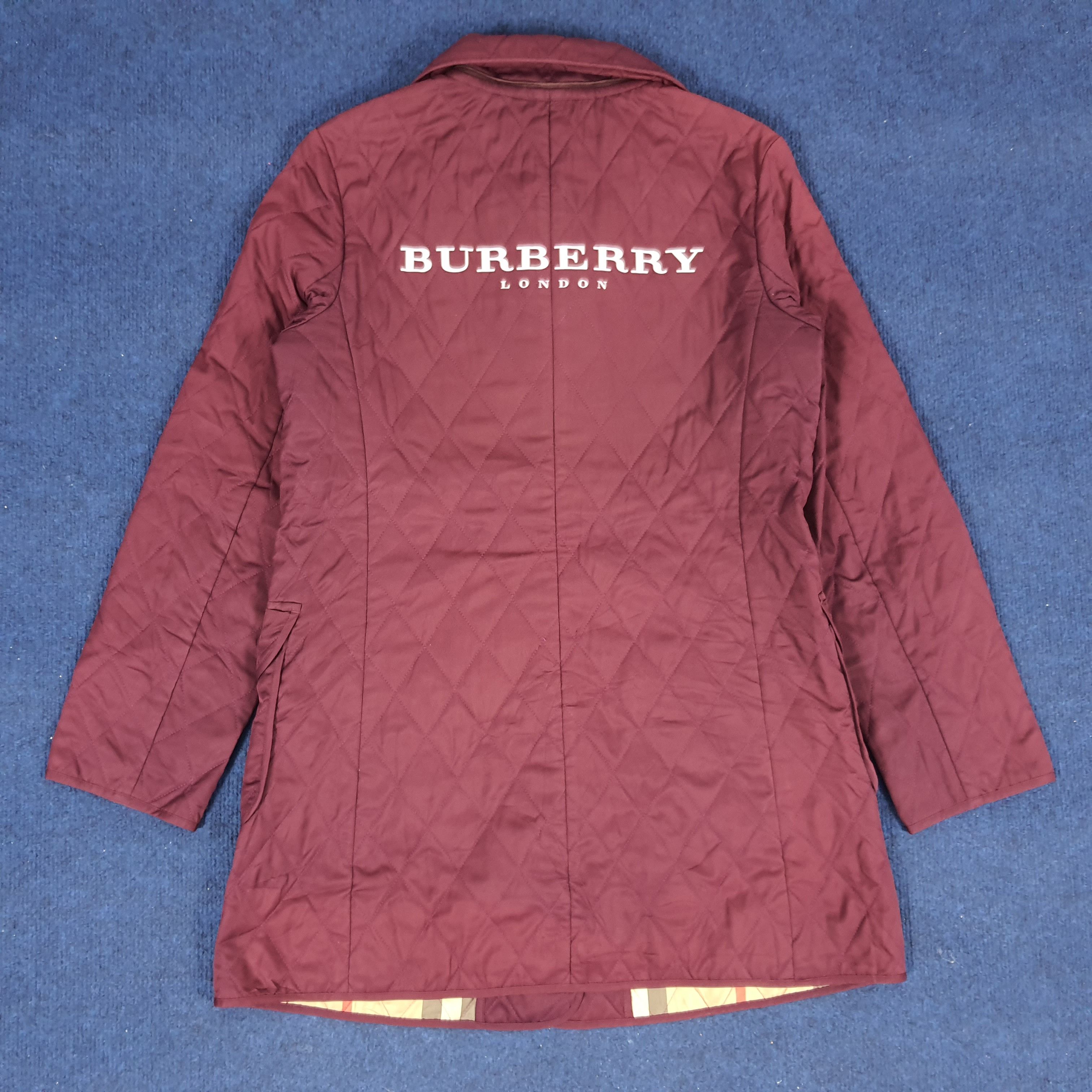 Burberry × Designer × Vintage Vintage Burberry London Designer Winter Style Jacket Size XS / US 0-2 / IT 36-38 - 1 Thumbnail