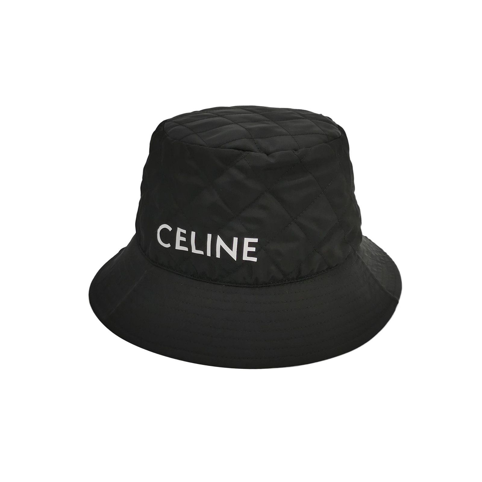 Celine Celine Reversible Quilted Bucket Hat Size M Size ONE SIZE - 1 Thumbnail