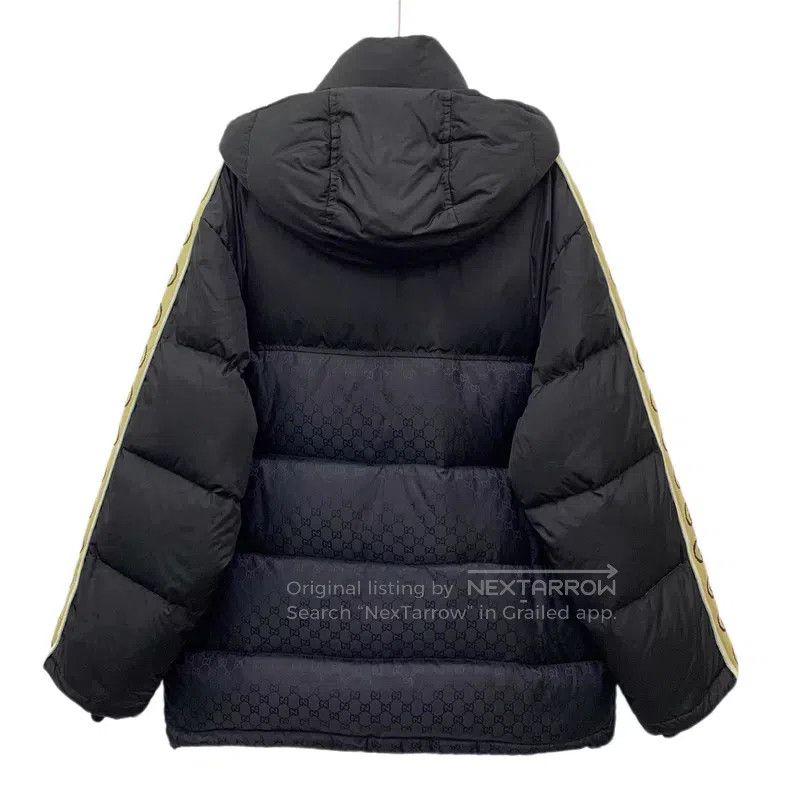 Gucci Gucci Colour-blocked logo dark pattern full print hooded l Size US M / EU 48-50 / 2 - 2 Thumbnail
