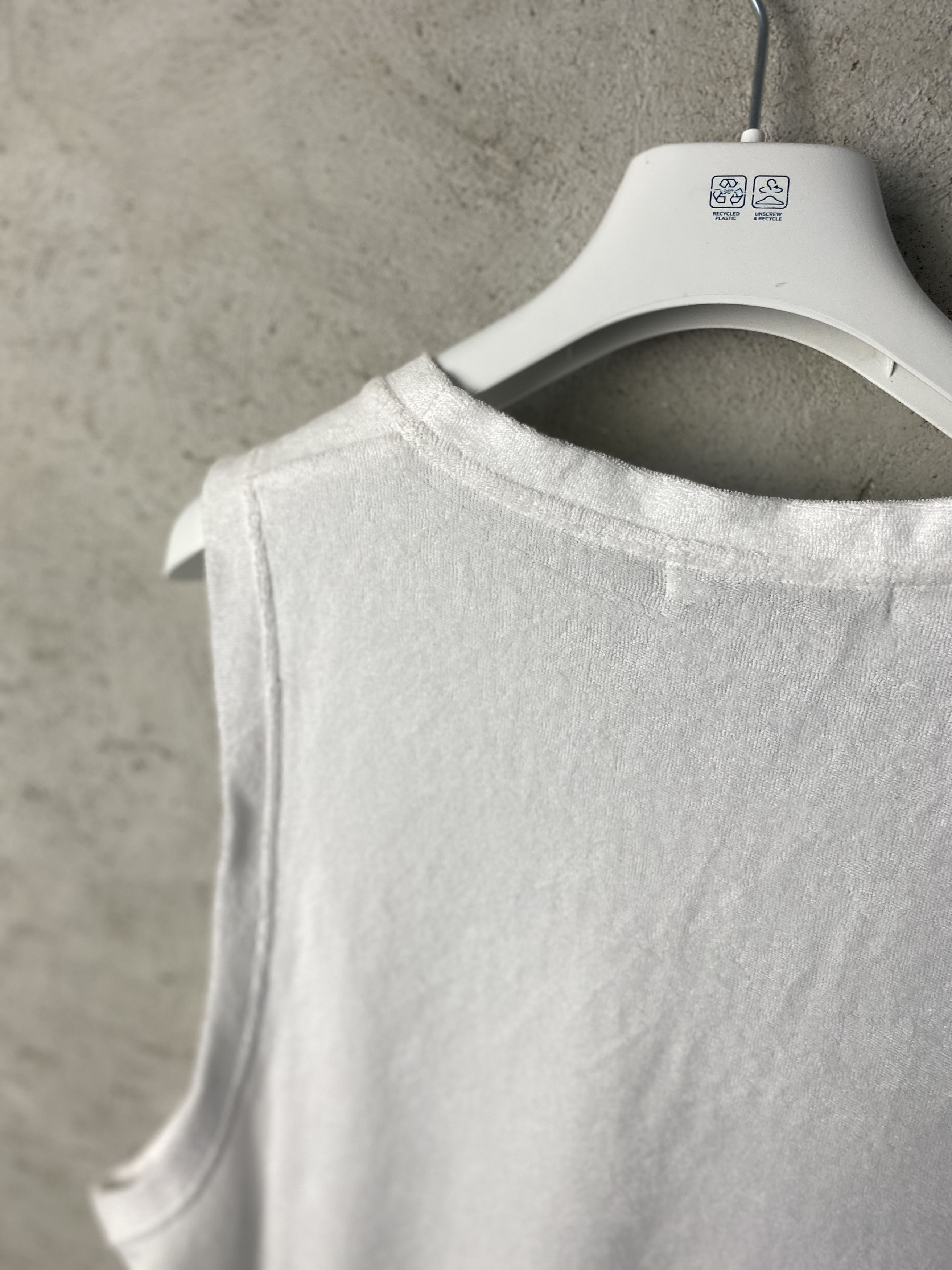 Martin Asbjorn Martin Asbjorn Terry asymmetric t-shirt tee tank top Size US M / EU 48-50 / 2 - 9 Thumbnail