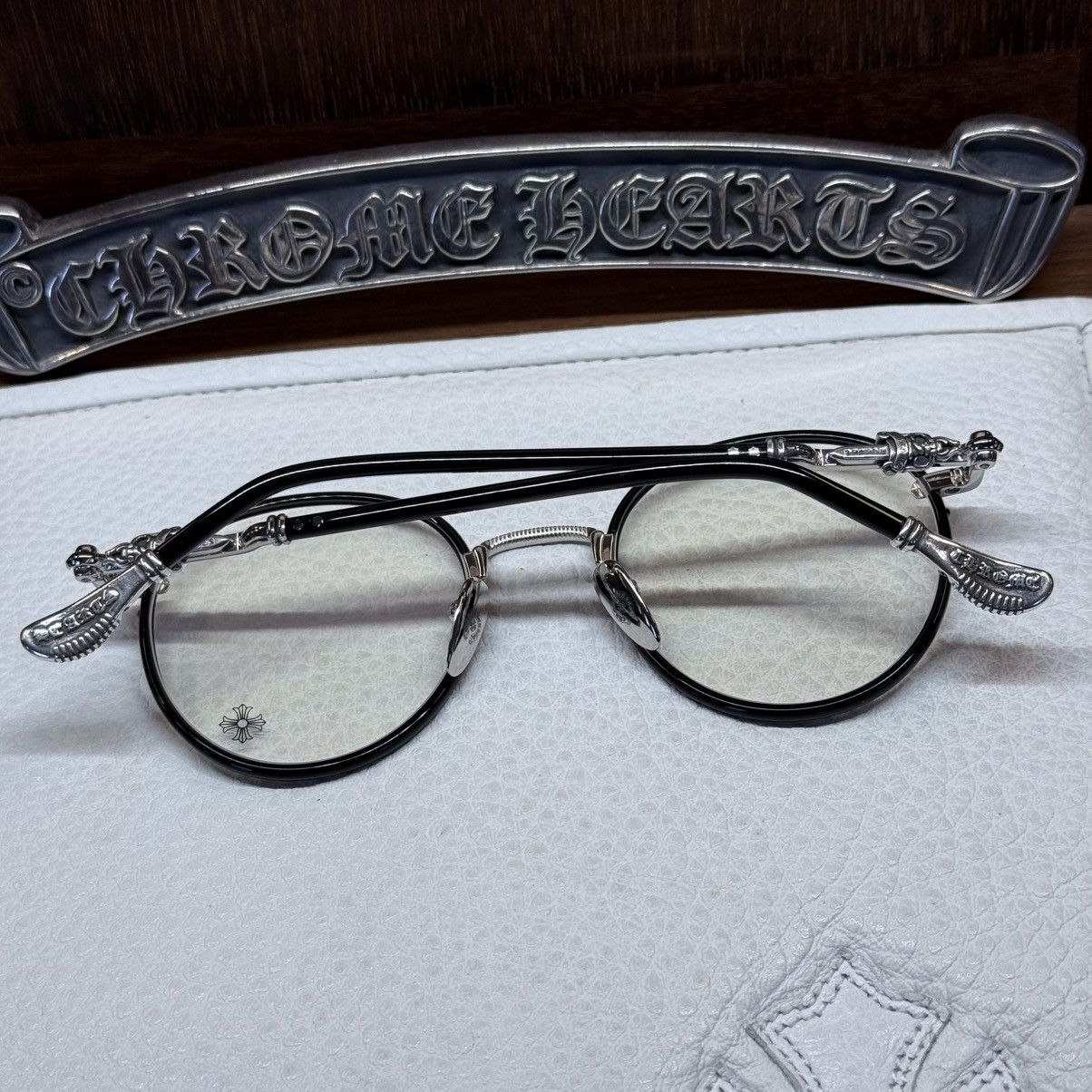 Chrome Hearts Chrome Hearts FIRKIN Glasses Size ONE SIZE - 2 Thumbnail