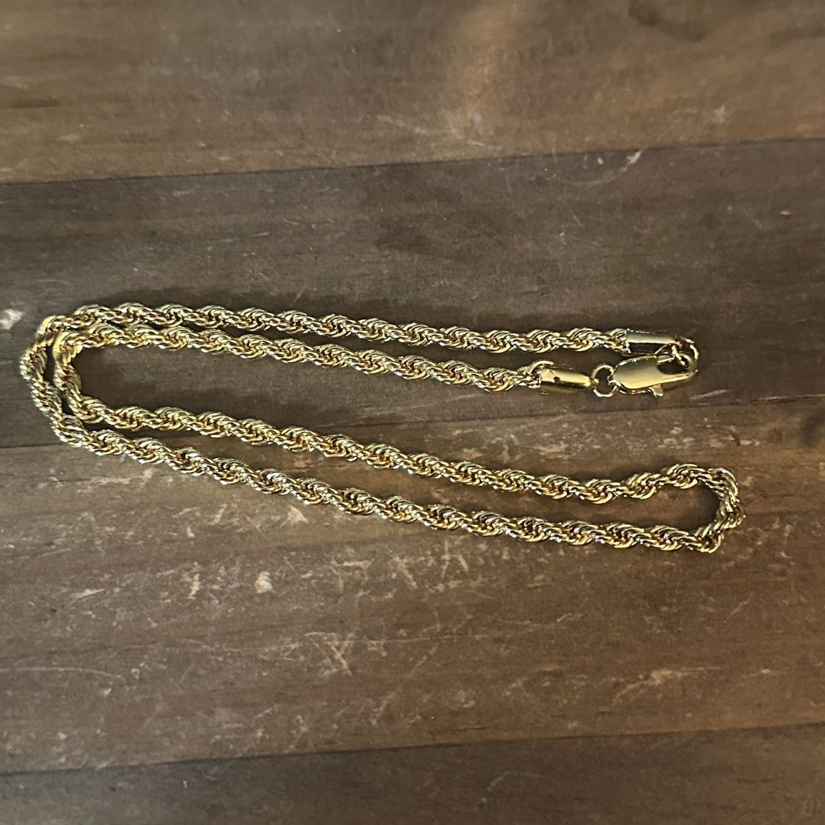 Other Gold tone rope chain necklace Size ONE SIZE - 3 Thumbnail