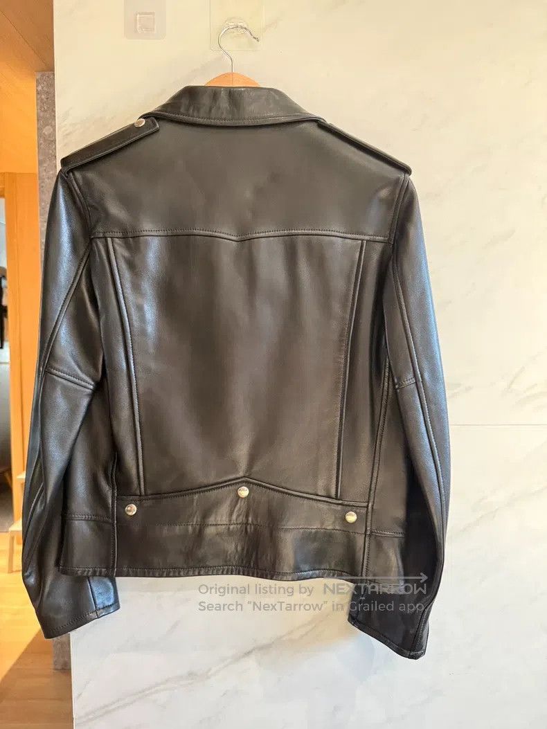 Saint Laurent Paris Saint Laurent Paris Motorcycle leather jacket Size US M / EU 48-50 / 2 - 2 Thumbnail