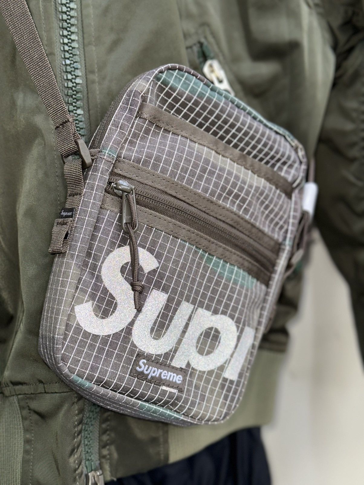 Supreme Supreme SS24 Shoulder bag 3M reflective( camouflage) Size ONE SIZE - 15 Thumbnail
