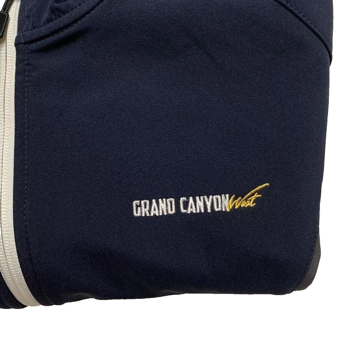 Other Landway Men's Medium Navy/Gray Soft Shell Fleece Golf Jacket Size US M / EU 48-50 / 2 - 2 Thumbnail