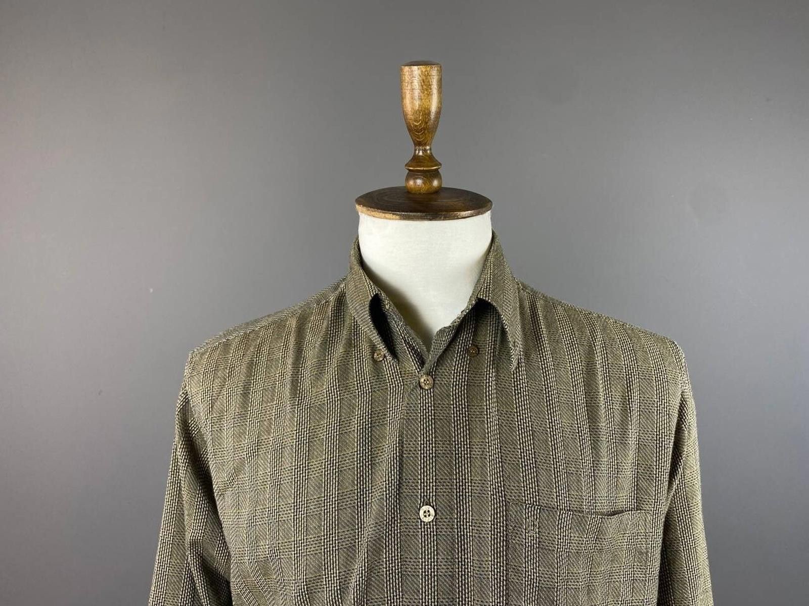 Guy Laroche Guy Laroche Stripe Long Sleeve Button Down Shirt Size 40 Size US M / EU 48-50 / 2 - 3 Thumbnail