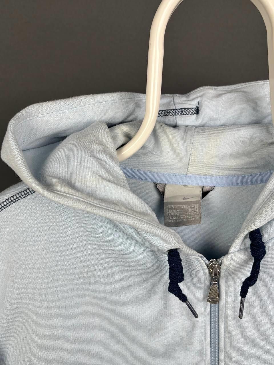 Nike Nike Air Max Zip Up Hoodie Size L Light Blue Vintage Size US L / EU 52-54 / 3 - 6 Thumbnail
