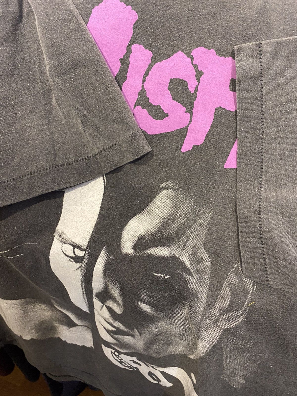 Band Tees × Misfits × Vintage Vintage 90s Faded Misfits Shirt Size US XL / EU 56 / 4 - 4 Thumbnail