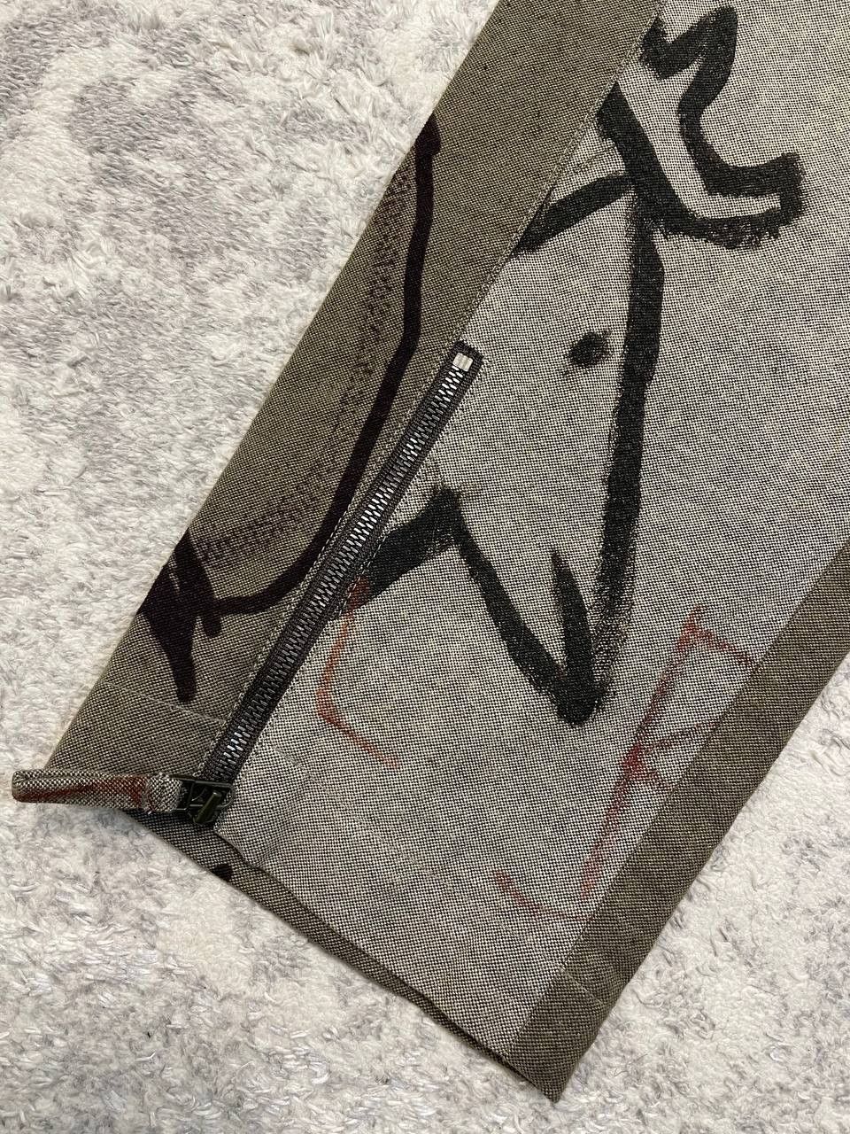 Annette Görtz Avant-Garde Art Print Pants, Cubist, Germany