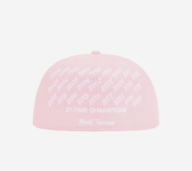 Supreme Supreme Champions Box Logo New Era Pink 7 5/8 | Grailed