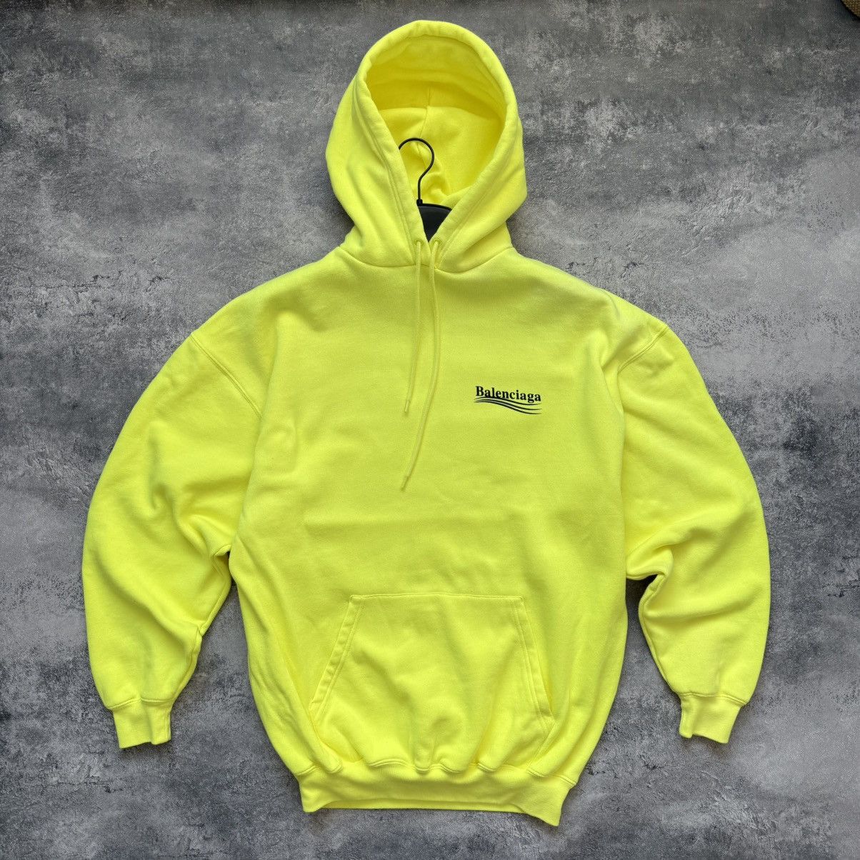 Balenciaga Balenciaga Political Campaign Hoodie Size US S / EU 44-46 / 1 - 1 Thumbnail