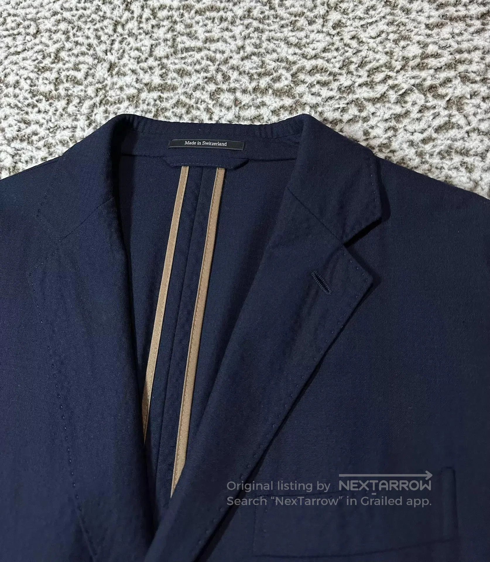 Ermenegildo Zegna Blue Single-Breasted Blazer. Size US M / EU 48-50 / 2 - 5 Thumbnail