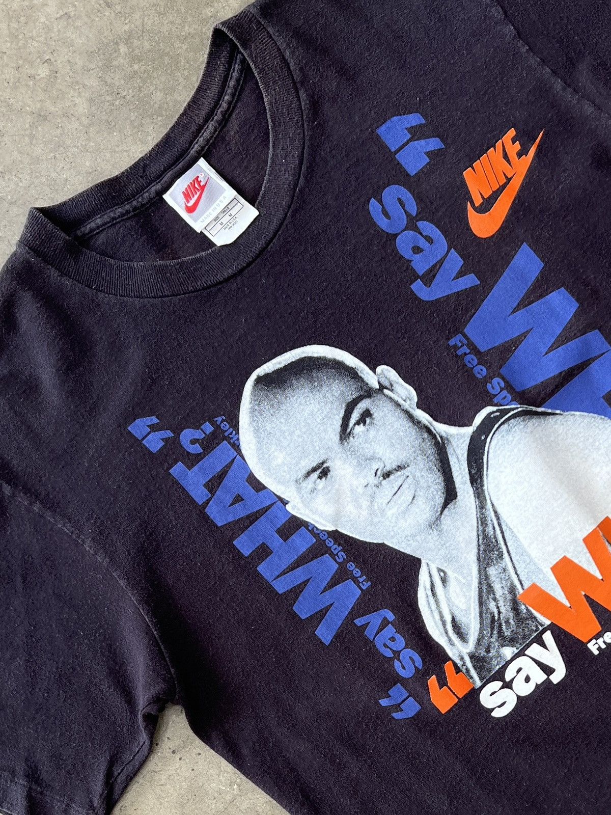 Nike Vintage Nike Basketball Charles Barkley Free Speech Medium Size US M / EU 48-50 / 2 - 1 Thumbnail