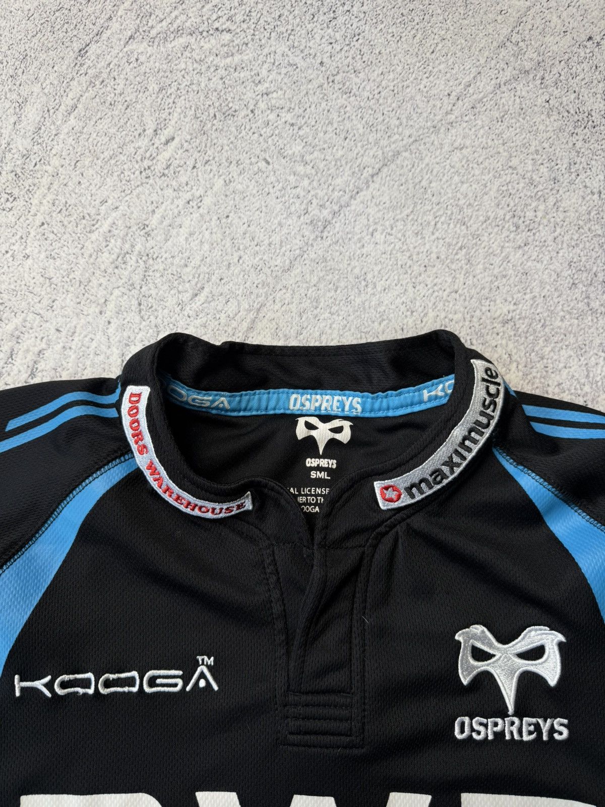 Vintage Ospreys Rugby Union Kooga Great Shape Ospreys Throwback Size US M / EU 48-50 / 2 - 9 Thumbnail