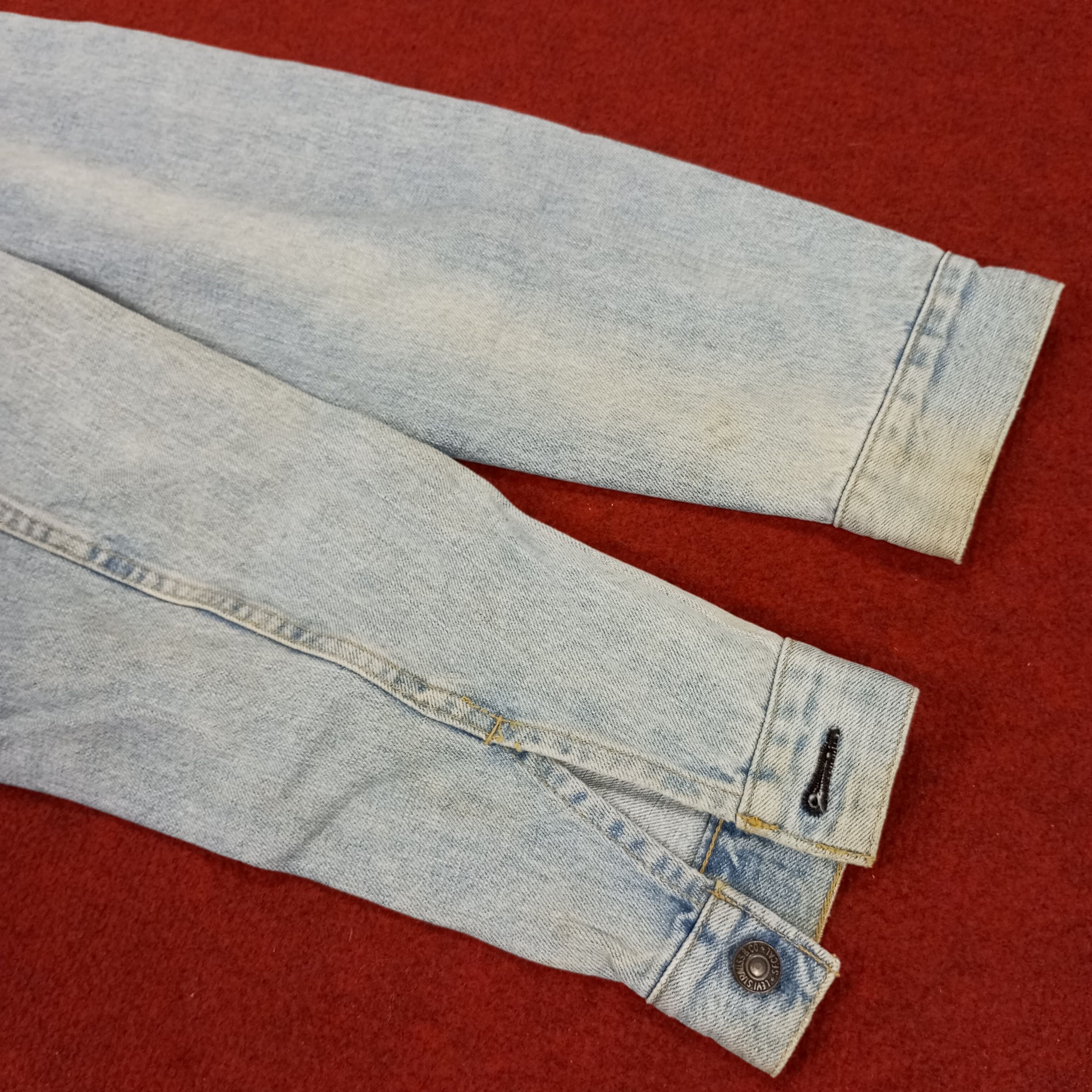 Levi's × Vintage Levis Big E American Streetwear Style Fashion Denim Jacket Size US S / EU 44-46 / 1 - 8 Thumbnail