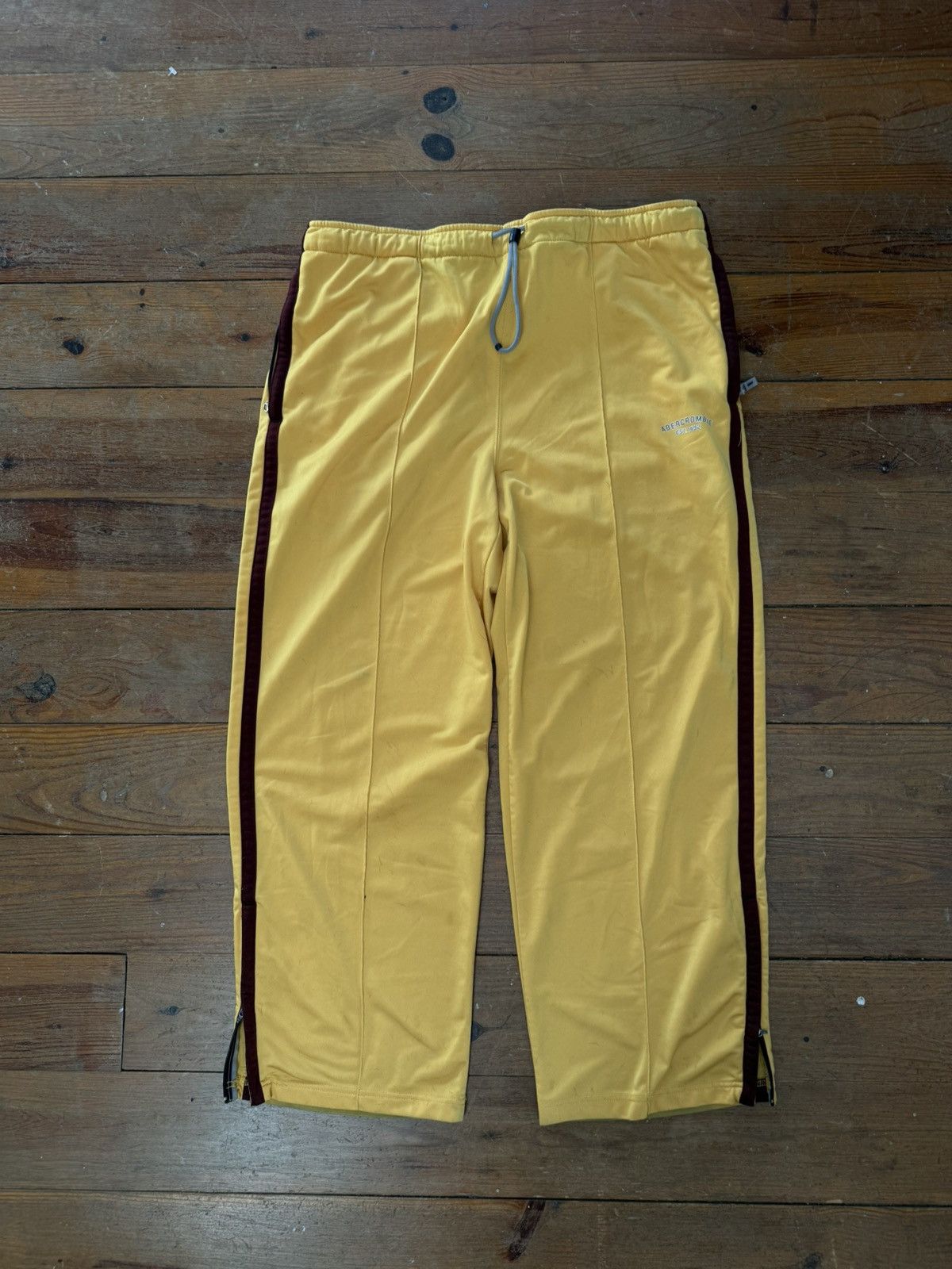 Abercrombie & Fitch VINTAGE ABERCROMBIE AND FITCH A&F TRACK PANTS Size US 36 / EU 52 - 1 Thumbnail