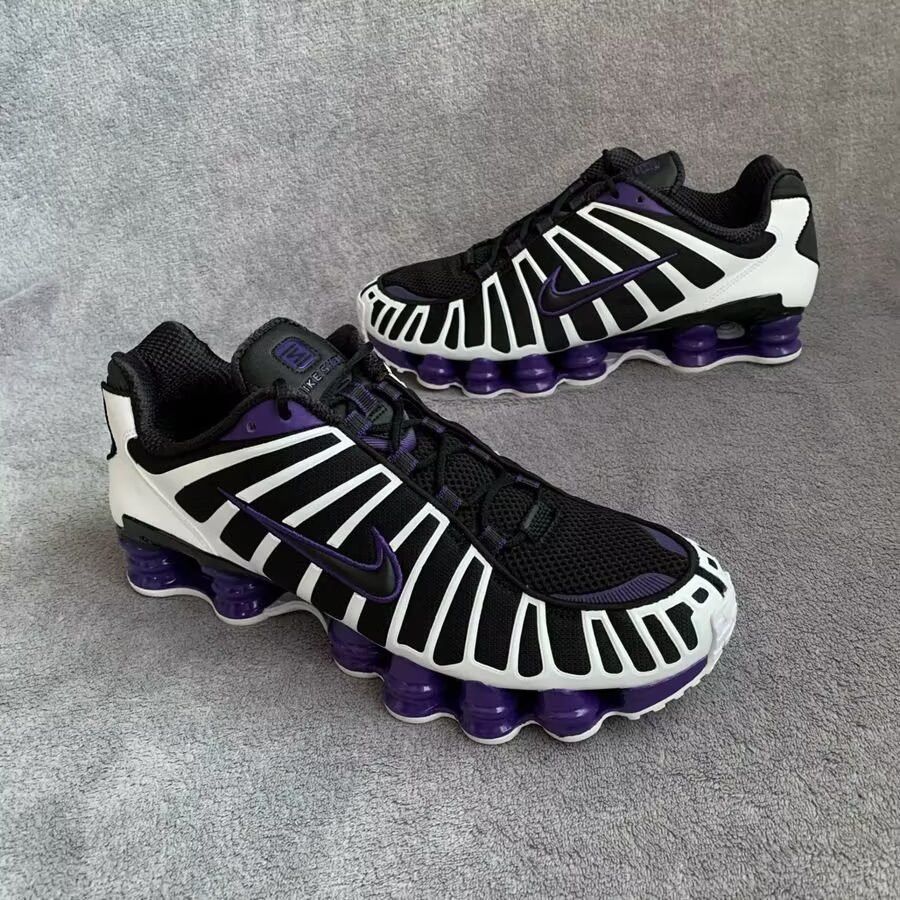 Nike Nike Shox TL court purple white Size US 11.5 / EU 44-45 - 7 Thumbnail