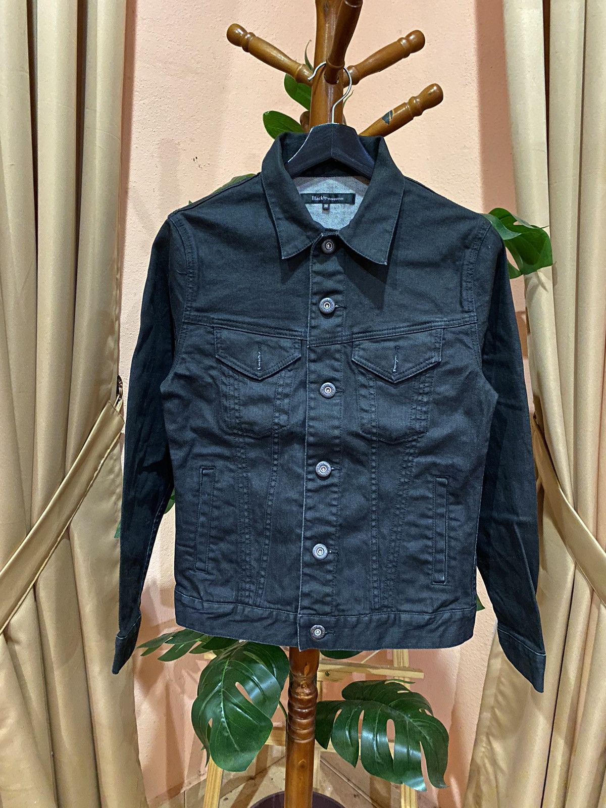 Vanquish BLACK BY VANQUISH DENIM JACKET Size S / US 4 / IT 40 - 1 Thumbnail
