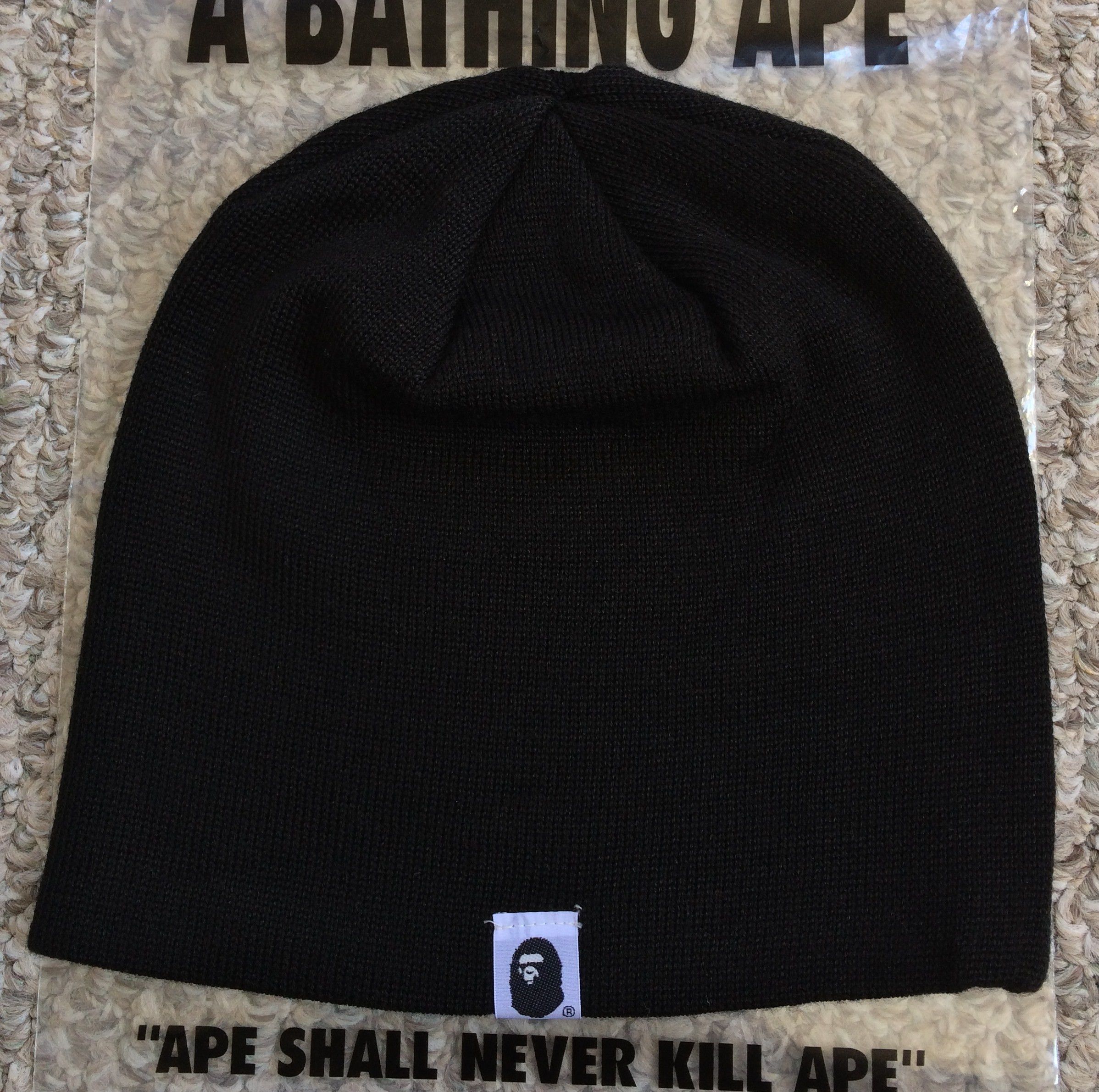 Bape × Nigo F/W 2006 Bapesta Swarovski Beanie | Grailed