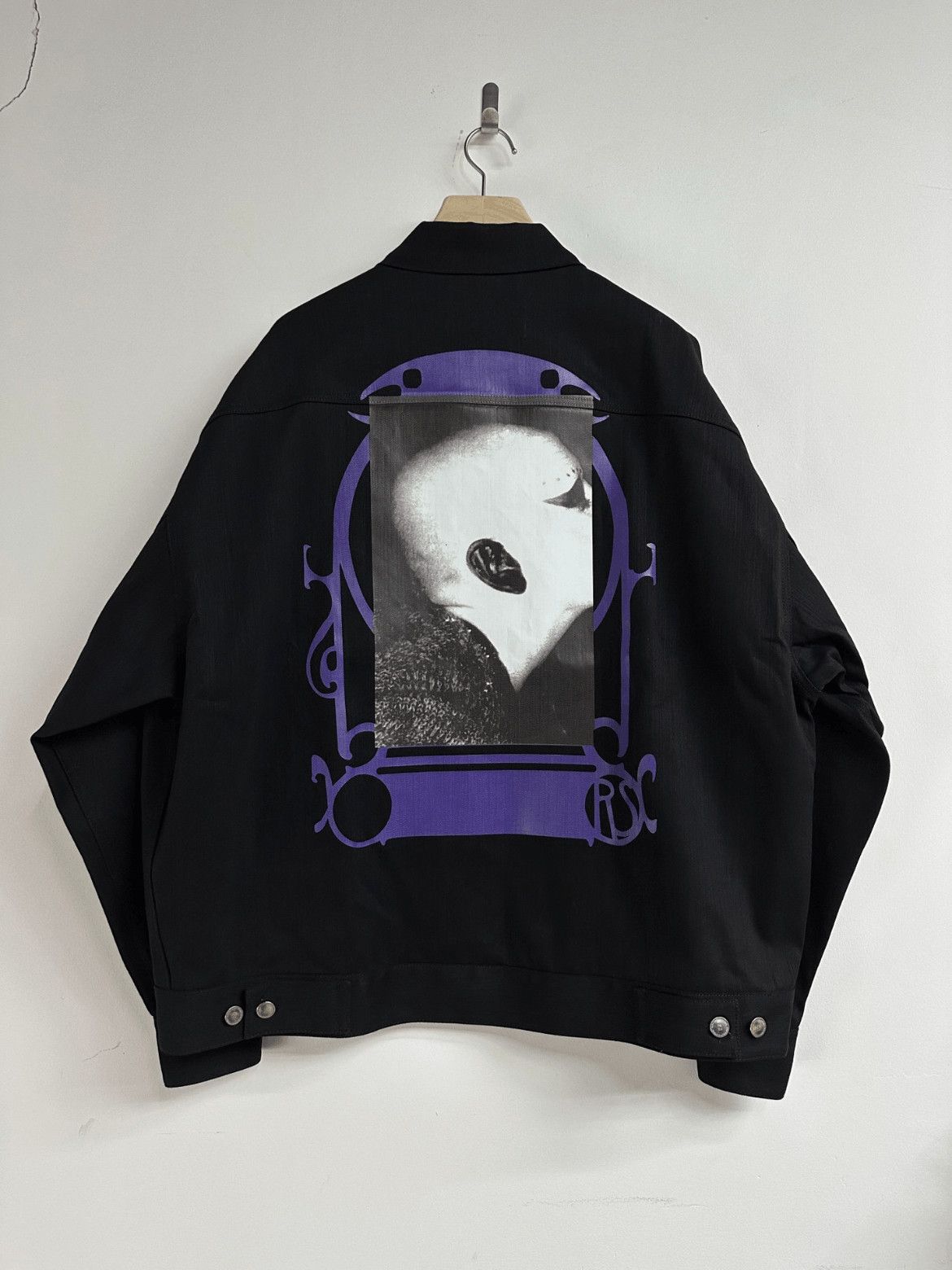 Raf Simons Raf Simons 19SS Figure Print Denim Jacket Size US S / EU 44-46 / 1 - 4 Thumbnail