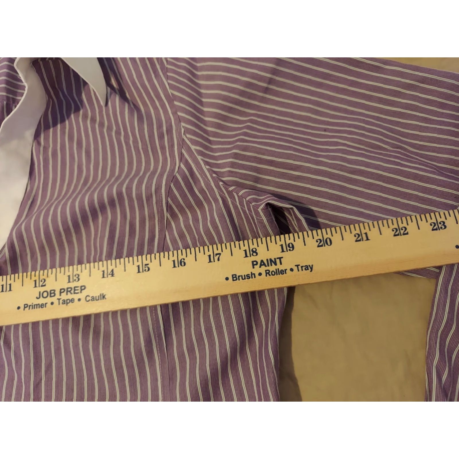 Brooks Brothers Womens Brooks Brothers Dress Shirt Blouse 10 Purple Cotton Shirt Womens Size 10 Purple Blouse Brooks Brothers Size L / US 10 / IT 46 - 7 Thumbnail
