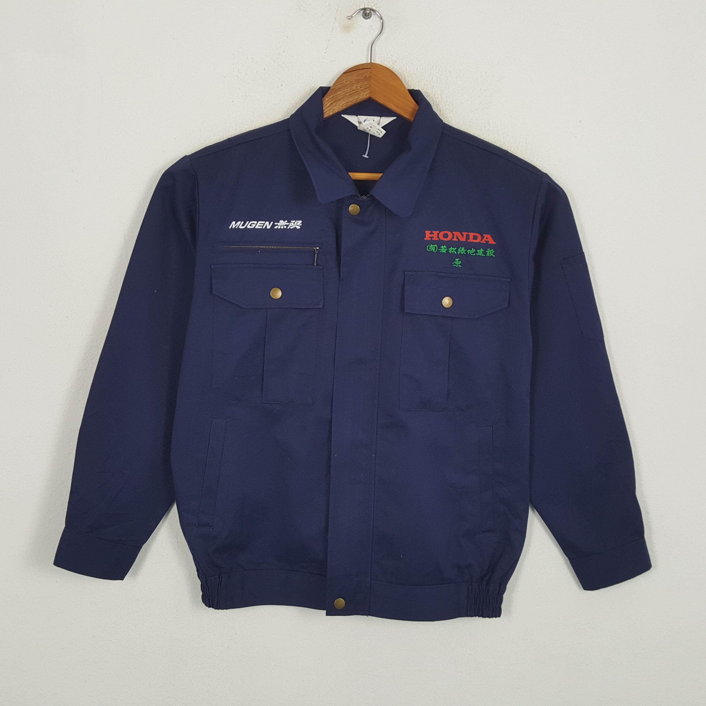 Honda × Vintage Vintage MUGEN HONDA Japanese Racing Team Custom Jacket Size US L / EU 52-54 / 3 - 3 Thumbnail