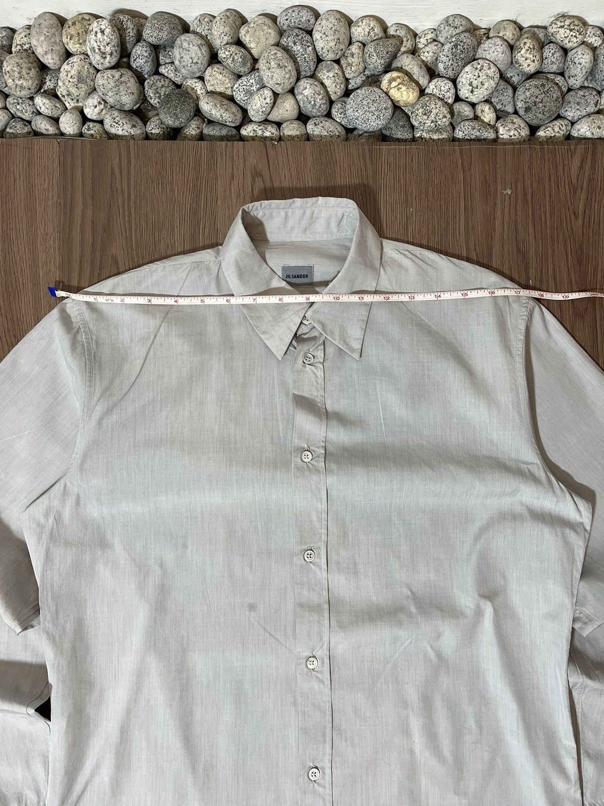 Jil Sander Jil Sander Tailor Made Button Up Shirt Size US M / EU 48-50 / 2 - 13 Thumbnail