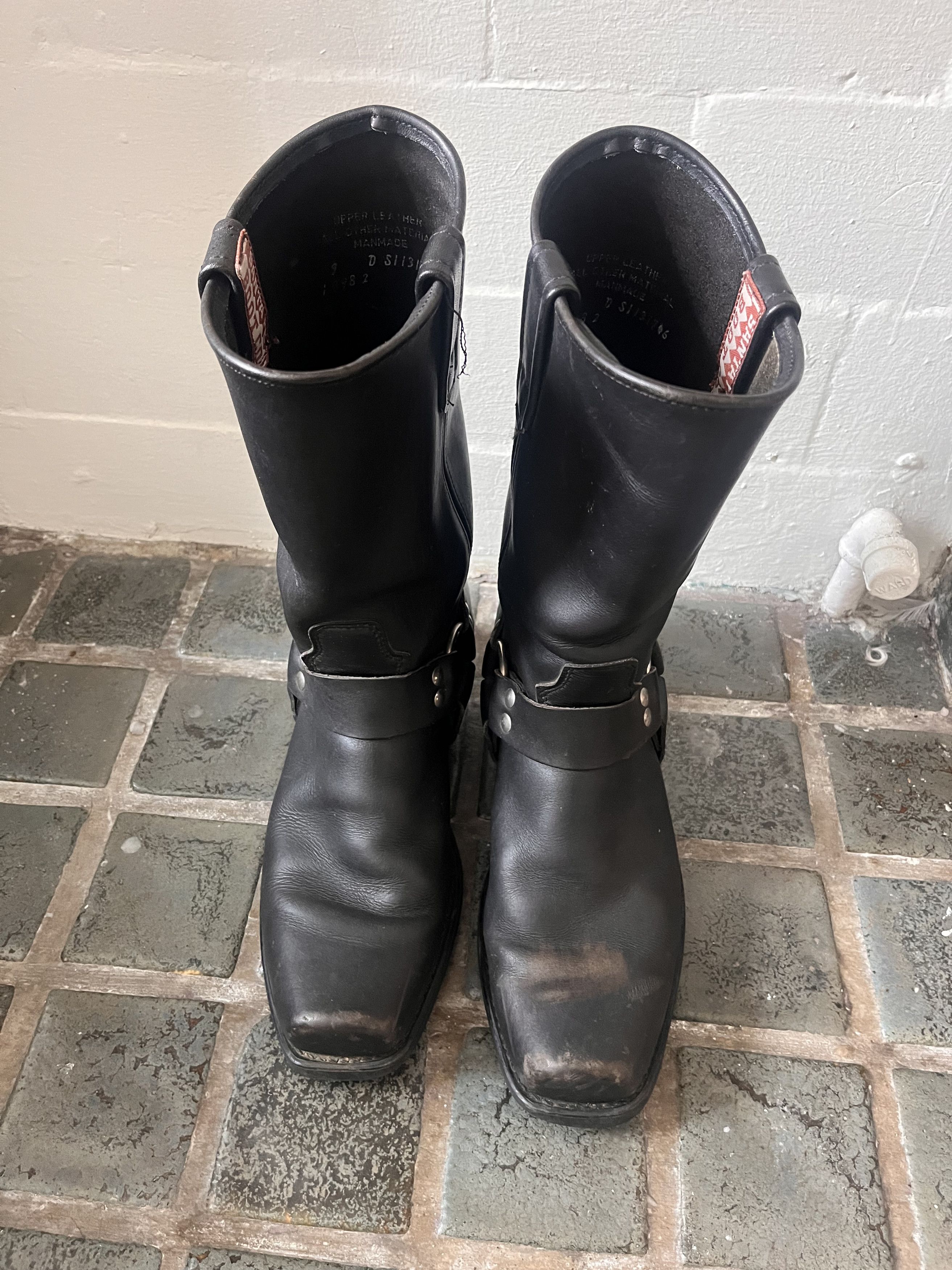 Vintage Frye Moto Boot Size US 10.5 / IT 40.5 - 3 Thumbnail